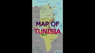 MAP OF TUNISIA [upl. by Gitel]