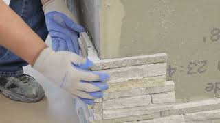 LedgestonePanels Installation from Fond du Lac Natural Stone [upl. by Ohs]