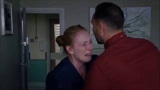 Holby City  Jac breaks down in front of Fletch [upl. by Nizam615]