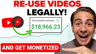 How To LEGALLY Reuse Other People’s Videos on YouTube AND GET PAID FOR IT [upl. by Hauser]