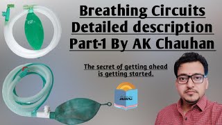 Breathing circuit in anaesthesia part1 by AK ChauhanMagills circuitBains circuitJR circuit [upl. by Vijar]