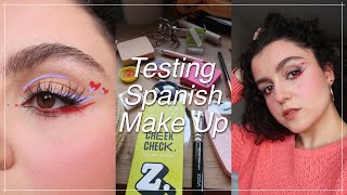 Full Face of Spanish Make Up  Málaga 2023 Haul  Test [upl. by Clift]