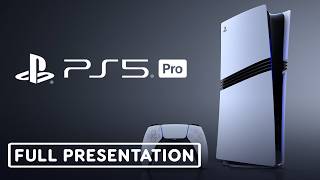 PS5 Pro Reveal  PlayStation 5 Pro Full Technical Presentation [upl. by Anneehs]