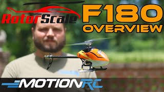 Rotorscale F180 RTF Helicopter Overview  Motion RC [upl. by Ahsietal]