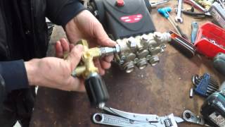 fitting new unloader valve with swivel adaptor [upl. by Silber]