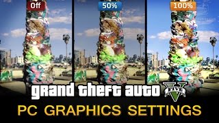 GTA 5  PC Graphic Settings Comparison [upl. by Kristopher]