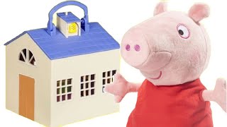 Nat and Essie Playfully and Peppa Pigs School Classroom Set [upl. by Razal]