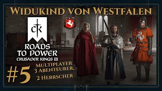 Crusader Kings III 5  Widukind von Westfalen 🐎  MP mit dem Humpentrupp 🍺  Roads to Power 🛞 [upl. by Ultan]