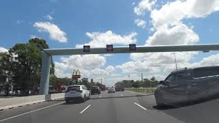 Wentworthville  Jamisontown  Realtime Driving  Sydney  April 2021 [upl. by Aibonez]