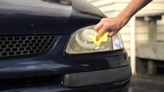 CRC Headlight Doctor  Restores Headlight Lenses [upl. by Ehcor]