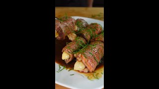 INVOLTINI di CARNE e ASPARAGI un gusto unicoš‹š¨šæ Shorts [upl. by Ecnerwaled989]