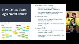 174 Management 30 Practice  Team Agreement Canvas [upl. by Alfie]