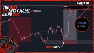 THE BEST LTF ENTRY MODEL USING SMC  MADE ME £12000 LIVE  HIGH PROBABILITY  FOREX [upl. by Grantland]