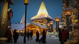 Santa Claus Village 🎅🎄🦌 in Rovaniemi Lapland Finland before Christmas Arctic Circle Father Christmas [upl. by Nathanson934]