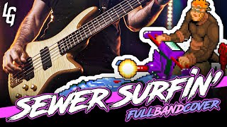 Turtles In Time Sewer Surfin ft JustinWhangYt FULL BAND COVER [upl. by Asare948]