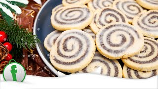 Feine Mohnplätzchen mit Mohnback und Zuckerguss  Weihnachtsgebäck [upl. by Ellered161]