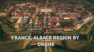 France Drone footage from Alsace region  DJI Mavic 2 Pro 4k footage [upl. by Imotih622]