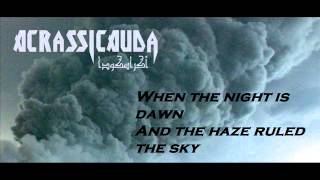 Acrassicauda  Garden of Stones Lyrics Video اكراسكودا [upl. by Vona]