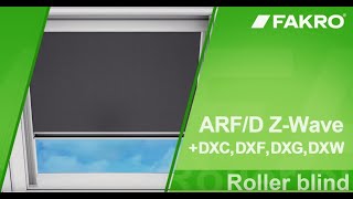 FAKRO  ARFD ZWave for DXC DXF DXG DXW flat roof windows [upl. by Feliza594]