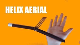 Balisong Tutorial  Helix Aerial  Advanced 315 [upl. by Wilkens458]