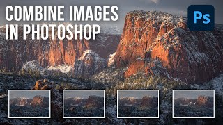 How to Combine Multiple Photos in Photoshop to Create Better Images [upl. by Ydroj]