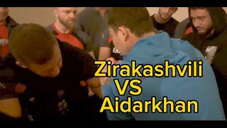 Irakli Zirakashvili vs Nurdaulet Aidarkhan armwrestling [upl. by Hugh587]