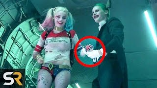 10 SUICIDE SQUAD Movie Secrets With Joker and Harley Quinn [upl. by Leonid]