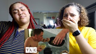 Man Heats Up Food In His Jacuzzi  Extreme Cheapskates Reaction [upl. by Yhtrod]