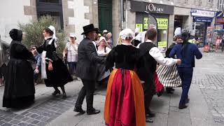 Traditional dance in Bretagne France [upl. by Amero]