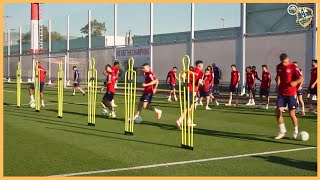 Olympiacos Piraeus  Intense Passing Drills amp Ball Control [upl. by Nojed767]