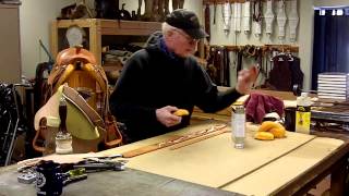 Guitar Strap Making Part 2 How to Make Leather Guitar Straps for Electric and Acoustic Guitars [upl. by Linden]