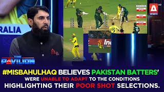 MisbahUlHaq believes Pakistan batters were unable to adapt to the conditions highlighting [upl. by Hild373]