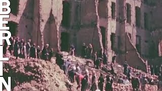 Berlin and Potsdam 1945  aftermath HD 1080p color footage [upl. by Jobie]