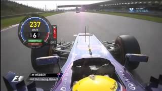 F1 2013  Malaysia  Webber Finger [upl. by Hollie]