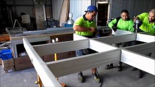 Scottsdale 140mm Steel Wall Frame Fabrication [upl. by Far]