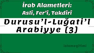 İrab ve İrabın Alametleri  Durusu’lLuğati’lArabiyye 3Cilt 1 Ders  Medine Arapça Hazırlık [upl. by Lidstone988]