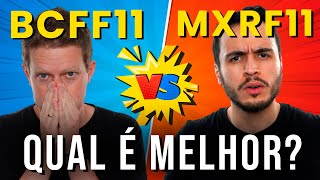 MXRF11 OU BCFF11 Qual paga mais DIVIDENDOS Qual é o MELHOR [upl. by Pirozzo]