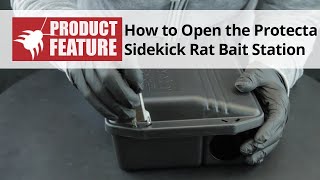 How to Open the Protecta Sidekick Rat Bait Station  DoMyOwncom [upl. by Yasdnyl]