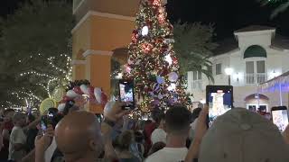 Weston Florida Tree Lighting ceremony Holiday Celebration 1232023 [upl. by Slein]