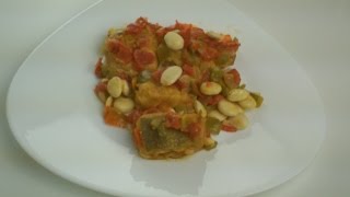 COD WITH SAMFAINA CATALAN RATATOUILLE [upl. by Yrrab969]