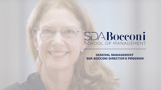 Il mio Directors Program in 1 minuto  Emanuela Cernoia  SDA Bocconi [upl. by Vial]