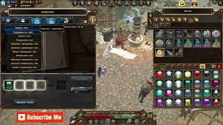 Drakensang Online CUBE and GEMS craft  5000 cubes  Max Gems  New Stats [upl. by Aryamoy72]