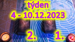 VYBER SI BALÍČEK🍀⭐ týden 412  10122023💓🌟výklad tarotu [upl. by Duhl]