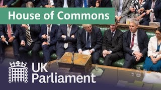 House of Commons 4 September 2019 MPs debate Benn Bill [upl. by Philina]