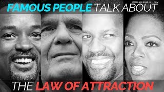 Famous People Talk About The Law Of Attraction  Motivational Video [upl. by Ybot]