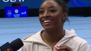 Simone Biles Just Made Them All Look Hilarious With This BRILLIANT Performance [upl. by Alysa]