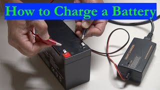 How to Charge a Batterylead acid and lithiumion batteries 2021 [upl. by Marlin]