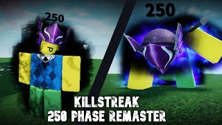 KILLSTREAK 250 phase render remaster  Slap Battles roblox [upl. by Nnaear]