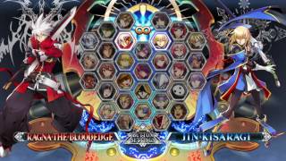 BLAZBLUE CENTRALFICTION Character Select BGM [upl. by Milzie]