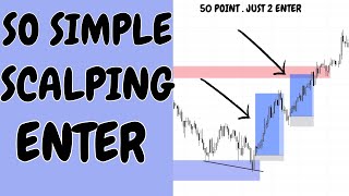 Simple Scalping Strategy  THE BEST EASY ENTER TRADING STRATEGY [upl. by Ttihw422]